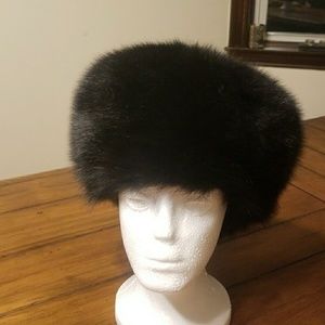 Zhivago pill box fur hat